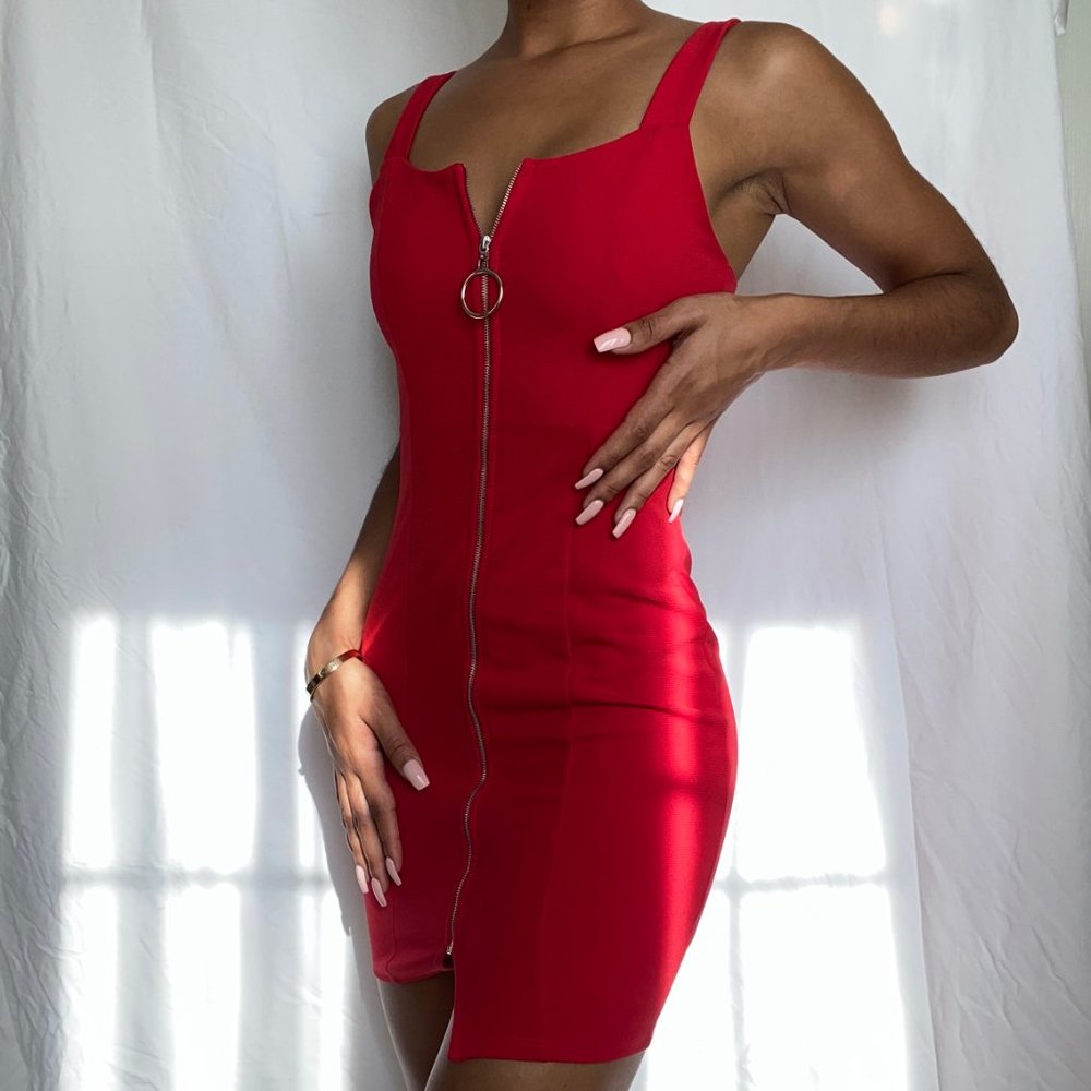 Fashion Nova Red Dress